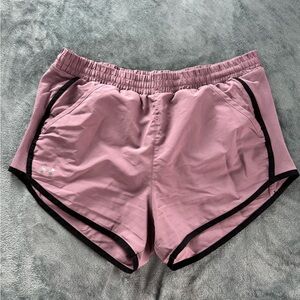 Under Armour Women's Mauve / Purple Athletic Shorts